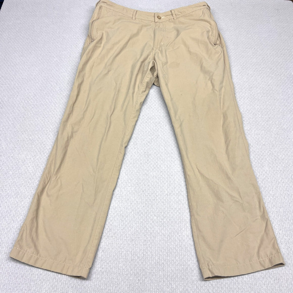 Clothing Arts 36x32 P^Cubed Pick Pocket Proof Pants Khaki Travel Chino - Picture 1 of 10